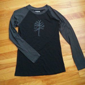 Bonnetier merino long sleeve T-shirt spruce size M